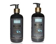 KERATIN ESSENTIAL Botox Shampoo & Condioner with Botox Protein and Argon Oil