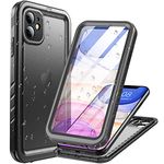 Cozycase for iPhone 11 Waterproof Shockproof Case with Screen/Camera Protector - Unbreakable/Heavy Duty/Front and Back Cover 【360 Full Body Protective】 Underwater Dustproof/Anti Dust Shock Hard Bumper