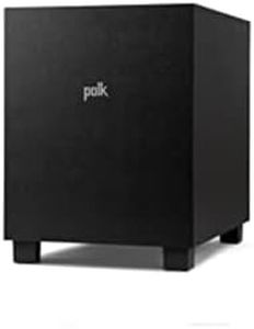Polk Monitor XT10 Home Subwoofer, 10" Deep Bass Woofer, 100W Class D Amplification, Dolby Atmos, Auro 3D & DTS:X Compatible, Black