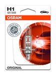 OSRAM ORIGINAL H1, halogen-headlamp bulb, 64150-01B, 12V, single blister (1 piece), White (White)