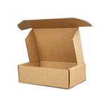 ADDANBI- Brown color 3ply Self Locking corrugated box 14x12x3.5(inch) (20)