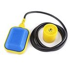 Water Level Float Switch, Automatic Cable Type Liquid Fluid Level Sensor Controller for Water Tank/Sump Pump/Septic System 0-220V 10A(12.13ft Cable)