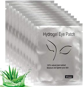 50 Pairs Under Eye Pads, Eyelash Extension Gel Patches, Lint Free DIY False Lash Extension Beauty Makeup Hydrogel Gel Eye Patches