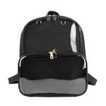 Freiesoldaten Ita Bag Backpack Girls Cute Casual Daypack Kawaii Leather Satchel Clear Bag Summer Beach Bag Purse