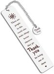 Thank You Bookmarks Gifts for Women Men Inspirational Birthday Gifts for Friends Teacher Appreciation Bookmark for Employee Leaders Boss Retirement Going Away Gifts for Cowokers