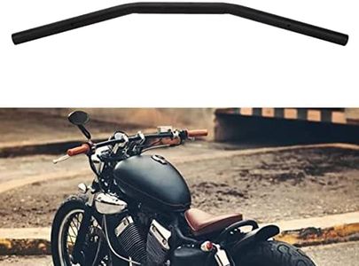 Motorcycle Drag Bars Handlebars 22mm 7/8" Universal For Bobber Cafe Racer Sportster Cruiser XL 883 1200 Custom Chopper Softail Dyna Street Bob Black