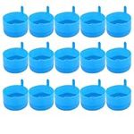 BESPORTBLE 25pcs Water Jug Cap 5 Gallon Water Bottle Cap Replacement Non Spill Bottle Caps for Water Dispenser Home Offices