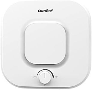 Comfee' Chauffe-eau électrique 10 litres D10-15Veo Classe A, au-dessus de l'évier à accumulation, léger, compact, facile à installer – Idéal pour les petites usages