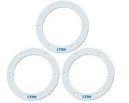 Lynn Manufacturing Pellet Stove 6" Round Gasket, Exhaust or Combustion Blower - 3 Pack, 2100L