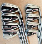 Clearance Golf HIPPO H120 MENS RH REG IRONS KBS TOUR C T SHAFT + Tour Velvet GRIPS (-0.5)