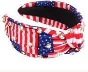 Bookay 4 th of July Headbands for W