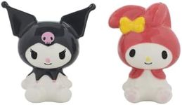 Bioworld My Melody & Kuromi Sculpted Ceramic Salt & Pepper Shakers