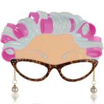 Amscan Old Lady Fun Shades, Multicolor