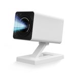 Mini Projector with WIFI 6 and Bluetooth, 4K 1080P Support Portable Projector 200'' Screen Movie Projector Auto Keystone Compatible for Laptop, PC, Smartphone