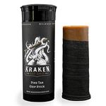 Kraken Bat Grip Batting Pine Tar Grip Stick Enhancer for Baseball Bats and Other Sports Equipment, Pine Tar Brown, One Size