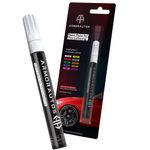 Tire Paint Pen for Car Tire Letters - Tire Marker White Paint Pens for Car Tire Lettering - Permanent White Letter for Tire, Non-Fading Tire Pen, Waterproof Tire Paint Pen, Car & Motorcycle Tire