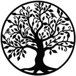 KITment Tree of Life Metal Wall Art