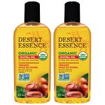 Desert Essence Organic Jojoba Oil - 4 fl oz (Pack of 2)