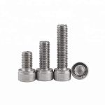 M4 x 16mm Stainless Steel Socket Head Cap Screws, Allen Socket Drive,Fully Thread, Bright Finish, Machine Thread, (Pack of 25 Pcs)