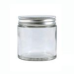 B.H.Industry [ SET OF 12 pcs 100ML Jars with Lids,Crystal Jars Ideal for Food Storage, Jam, Body Butters, Jelly, Wedding Favors