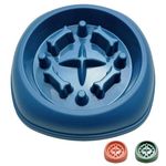 CAISHOW Slow Feeder Dog Bowls Puzzle Dog Bowls, Non Slip Interactive Dog Feeding Bowls Slow Down Eating, Bloat Stop Maze Dog Dishes Dog Feeder for Small Medium Size Dogs