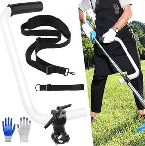 String Trimmer Handle,Upgraded Weed Eater Handle,Lawn Trimmer Handle Grip, with Trimmer Shoulder Harness,Weed Eater Handle Extension for Trimming,Weed Wacker Handle Grips for Lawn Care and Landscaping