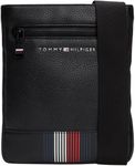 Tommy Hilfiger Men's Transit Mini Crossbody Bag, Black (Black), One Size