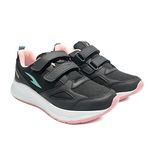 ASIAN Women's Firefly-10 Sports Running,Walking,Gym,Training,Casual Slip-On Lightweight Shoes for Women's & Girl's Black Peach