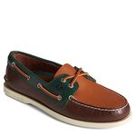 Sperry Men's A/O 2-Eye Boat Shoe, Brown Multi, 9 UK