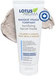 Lotus Aroma Mud Brightening Facial Mask with Peat Mud & Kaolin – 100% Plant-Based, Organic, Natural Skin Care Face Masks – Deep Cleanses the Pores, Nourishes, and Helps Brighten Dull Skin (100ml)