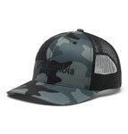 Columbia Unisex Mesh Snap Back, Black Mod Camo/Weld, One Size