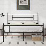 Novilla Queen Size Bed Frame with H