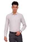 The Indian Garage Co Men's Slim Fit Shirt (0823-SHPPFR-01_Cream