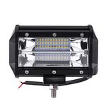 LED Spot Light Bar DC10-48V LED Light Bar Kit, 5inch 72W 6000K LED Work Light Bar Driving Lamp LED Light Bar Flood Spot Combo for Jeep Truck Pickup Offroad ATV UTV Boat