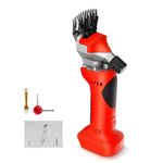 Cordless Electric Sheep Shears, Professional Heavy Duty Shearing Clippers 550W Brushless Motor 2800RPM Animal Grooming Clippers Farm Livestock Haircut Trimmer for Ma-kita 18-21V Batteries (Tool Only)