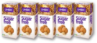 Unibic Sugar Free Oatmeal Cookies 75g (Pack of 5) Unique