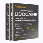 CARELAND Lidocaine Gel Patch, 18 Co
