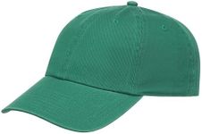 Lids Blank Baseline Dad Adjustable Strapback Hat Kelly Green