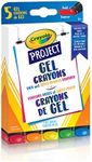 Crayola 520467 Project Gel Crayons, 5 Count, Holiday Toys, Gift for Boys and Girls, Kids, Stocking, Arts and Crafts, Gifting