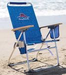 Tommy Bahama Hi-Boy Beach Chair, Aluminum(Dark Blue)