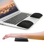 Keyboard Wrist Rest for Laptop, Ergonomic Laptop Wrist Support for Computer Keyboard, Memory Foam Laptop Wrist Rest for Keyboard and Mouse, Relieve Wrist Pain and Carpal Tunnel