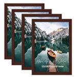 AbhiKalpya Art Studio A3 size Photo Frame 12”x18” inch Photo Frames For Wall Artwork/Painting Home Decoration Set of 4 (Brown 4)