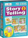 Creative's Story Telling - 2 | Story Cards | Learning & Educational | Story Telling Series | Pre-School Story Telling Cards | The Lion and The Rabbit’ & The Elephant and The Mice| Ages 3 & Up