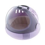 Richell Space Capsule Pet Carrier & Bed, Travel Carrier for Small Dog and cat