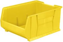 Akro-Mils 30289 Super-Size AkroBins Plastic Storage Bins, Space-Saving Stackable Bins for Garage, Classroom, Warehouse Organization, 24" L x 18" W x 12" H, Yellow, 1-Pack