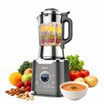 Joydeem Multifunctional Cooking Blender,High-Speed Countertop Blender with stew pot, Soybean milk maker, Hot and Cold, 9 One Touch Programs with 12H Delay Cook, 1200W, 59 Oz, Shakes and Smoothies, Nut Butters, Soups