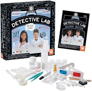 MindWare Science Academy Detective lab - Science Kits for Kids Age 8-12 - Kids Detective Kit Complete with 7 Forensics and Crime-Scene Investigations - Ages 8 and Up