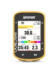 iGPSPORT BSC300 Bike Computer, Offline MAP Navigation Off Course Warning 8GB Bluetooth ANT+ Wireless GPS Cycling Computer IPX7 Waterproof Yellow