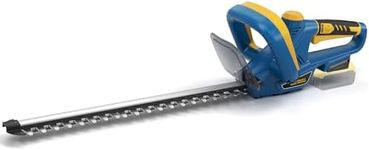 IEBUDA Hedge Trimmer for Dewalt 20V Battery, Cordless Hedge Trimmer with 22'' Dual-Action Blade, 1600RPM, 3/5'' Cutting Width, Rotating Handle & Dual Switch Design (Battery Not Included) (Navy Blue)