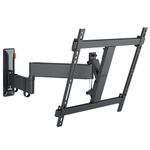 Vogel's TVM 3445 Swivelling TV Wall Mount for 32-65 Inch TVs Max. 25 kg Swivels up to 180° Full Motion TV Mount Max. VESA 400 x 400 Universal Compatibility Black